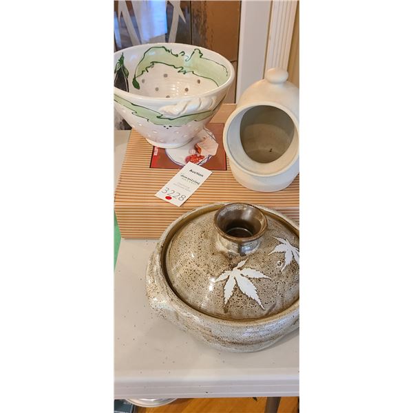 Ceramic collender, platter A