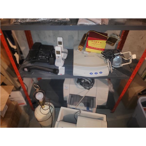 Hewlett-Packard printer, more A Hewlett-Packard printer