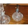 Image 4 : Crystal perfume bottles, A