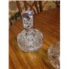 Image 7 : Crystal perfume bottles, A