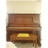 Image 1 : Ennis & Co Oak Parlour Piano Oshawa Ontario