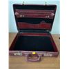 Image 1 : Vintage Leather Briefcase  w/ File Folder & Book Holder