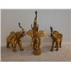 Image 1 : Brass Elephant Collection Handcrafted in India 9 x 19