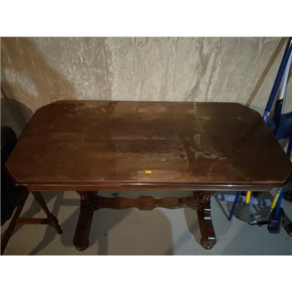 Vintage Solid Wood Desk w/ Console Table 40x21x30