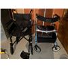 Image 1 : Mobility Equipment Wheel Chair Walker