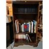 Image 1 : Wood Book Shelf w/ All It's Contents 24x12x48
