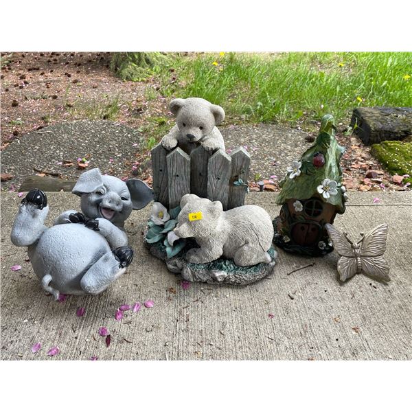 Assorted Outdoor Collectables Yard Swag