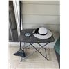 Image 1 : Outdoor Utility Table & Decorative Collectables