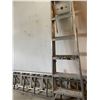 Image 2 : 12 Ft. Ladder  24 Foot Ladder w/ Slide & 6 Ft. Aluminum Ladder