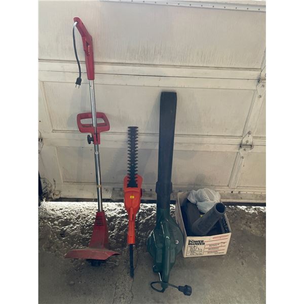 Electric Gardening Tools Hedge Trimmer Blower &More