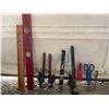Image 1 : Assorted Pipe Wrenchs & Levels