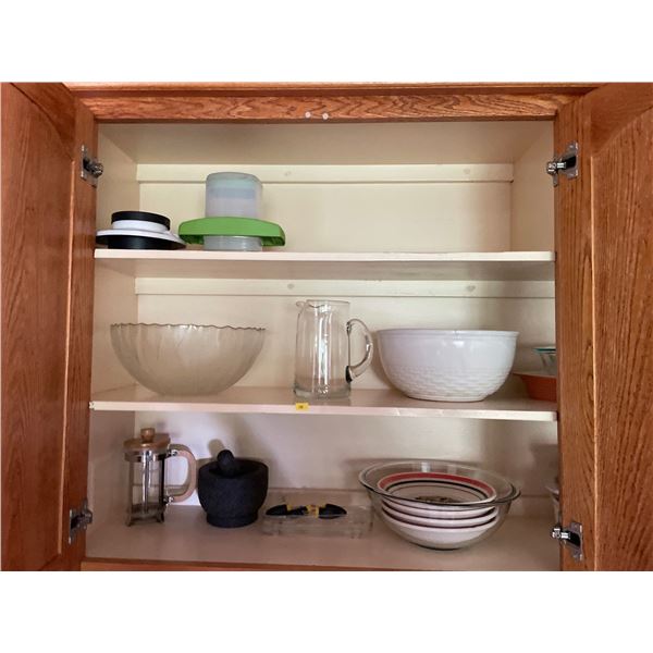 Assorted Serving Dishes Salad Bowl Mortar & Pestle