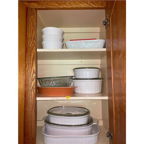 Assorted Casserole Dishes & More