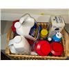 Image 2 : Basket of Assorted Cleaners Upholstery detergent and more