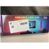 Image 1 : Lot of 1 Set of RGB Color-Changing Ambiance Light Bars - 2 Lights in Box - 10 inch - Brand New!