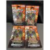 Image 1 : Lot of 4 Authentic Yu-Gi-Oh Booster Packs - Lightning Overdrive - Brand New!