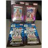 Image 1 : Lot of 4 Authentic Yu-Gi-Oh Booster Packs - King's Court & Dawn of Majesty - Brand New!