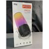 Image 1 : Lot of 1 FDY Cristal Portable Wireless Bluetooth Speaker w/ 9 Color LED Lights - NEW SEALED!