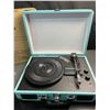 Image 2 : Lot of 1 Suitcase Style Wireless Record Turntable Player with Bluetooth Function - BRAND NEW!
