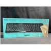 Image 2 : Lot of 1 Logitech K360 Compact and Slim Wireless Keyboard - New