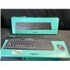 Image 1 : Lot of 2 Logitech Keyboards - K270 & MK320