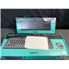 Image 1 : Lot of 2 Logitech Keyboards - Media K400 Plus & MK320