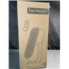 Image 2 : Lot of 1 Jialexin H1 Electric Ceramic Space Heater for Indoors - Oscillating Heater w/ Remote - NEW!