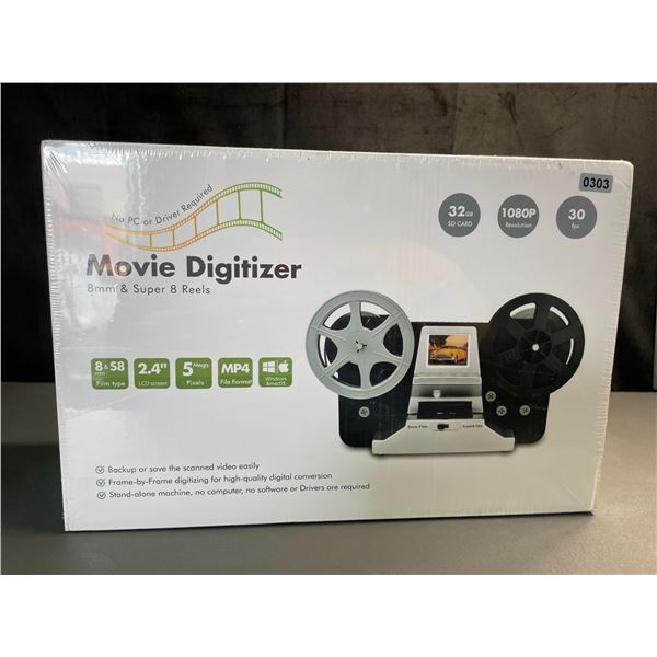 Lot of 1 Movie Digitizer - Film to Digital Converter - BRAND NEW SEALED!