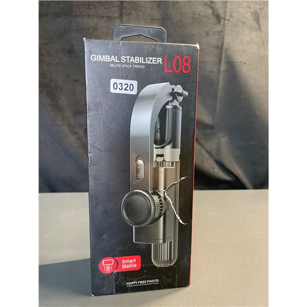 Lot of 1 L08 Gimbal Stabilizer/Selfie Stick Tripod