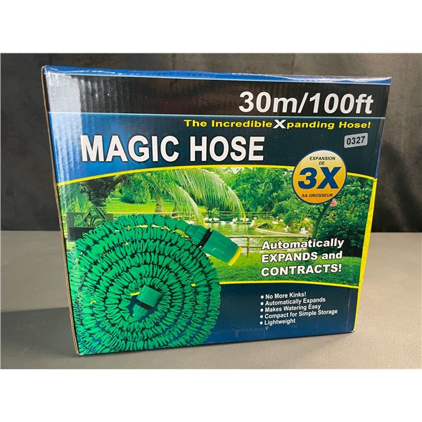 Lot of 1 Magic Hose/Expanding Garden Hose - 30m/100 FT