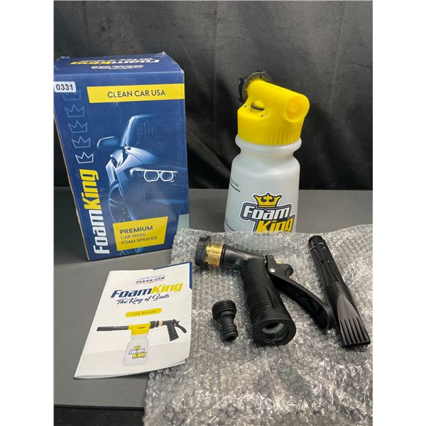 Lot of 1 Foam King Premium Car Wash Foam Sprayer - Brand New!