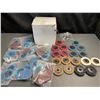 Image 1 : Lot of 1 Box of Assorted Polishing and Sanding Discs - Brand New!