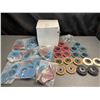 Image 1 : Lot of 1 Box of Assorted Polishing and Sanding Discs - Brand New!