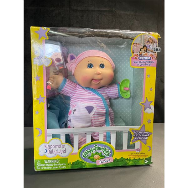 Lot of 1 Cabbage Patch Kids Naptime at Babyland Doll - 12.5" Doll - Brand New!