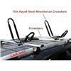 Image 3 : Lot of 1 Set of Kayak Roof Racks - Brand New in Box! Holds 2 Kayaks, Paddleboards, & Surfboards