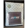 Image 1 : Lot of 1 Jumee Deep-Pocket 4PC Queen Size Sheet Set - Brand New