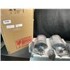 Image 3 : Lot of 1 Box of KXIEMRS 2-Pack Dusk to Dawn Sensor Outdoor Wall Lanterns - Brand New!