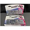 Image 1 : Lot of 2 Multi-Packs of Energizer 123 Lithium Batteries -12 PCS Each/24 Total - Brand New!