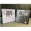 Image 1 : Lot of 2 Fancii Mira+ Magnifying Mirrors 10X with LED Light and Gooseneck Design - Brand New!