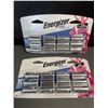 Image 1 : Lot of 2 Multi-Packs of Energizer 123 Lithium Batteries -12 PCS Each/24 Total - Brand New!