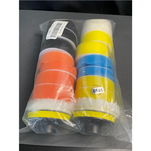 Lot of 1 Multi-Pack of Assorted Drill Brush Polishing/Cleaning/Buffing Pad Attachments - New
