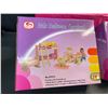 Image 2 : Lot of 8 Toy Doll-House Assorted Furniture Sets (Bedrooms, Kitchen, etc.) For Kids Doll/Play Houses