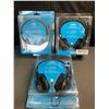 Image 1 : Lot of 3 Assorted Logitech Headsets