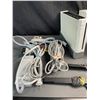 Image 3 : Lot of 2 Nintendo Wii Consoles w/ Games, Controllers, Cords, & Accessories - Used