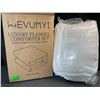 Image 2 : Lot of 1 Hevumyi Velvet Luxury 3PC Comforter Set - King Size - Brand New!