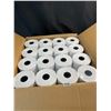 Image 1 : Lot of 1 Case of Receipt Paper Rolls - 32 Rolls Included - 3inch Size - Brand New