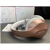 Image 4 : Lot of 2 Glynzak Wireless Over-Ear Headphones w/ 65hr Music/Talk Time! Rose Gold - Brand New!