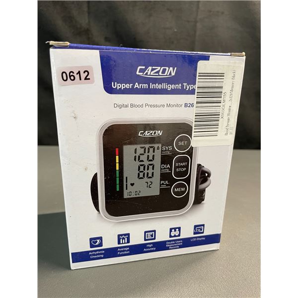 Lot of 1 Cazon Upper Arm Intelligent Automatic Blood Pressure Monitor - Brand New