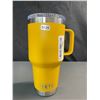 Image 1 : Lot of 1 YETI Rambler 30oz Tumbler with Handle - Yellow - Brand New!