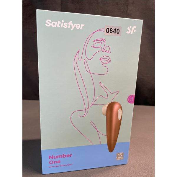 Lot of 1 Satisfyer "Number One" Air Pulse Stimulator Sex Toy - Brand New